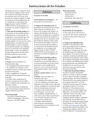 Solicitud De Inscripcion De Votante (English/Spanish), Page 9