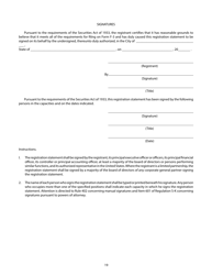 SEC Form 1983 (F-3) Registration Statement Under the Securities Act of 1933, Page 19