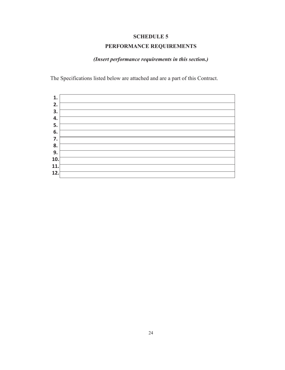 RUS Contract Form 395 Equipment Contract, Page 27