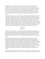RUS Contract Form 395 Equipment Contract, Page 8