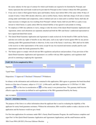 SBA Form 990A Quick Bond Guarantee Application and Agreement, Page 5