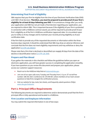 HUBZone Program Required Supporting Documents Checklist, Page 3