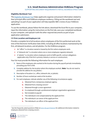 HUBZone Program Required Supporting Documents Checklist, Page 4
