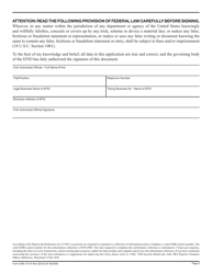 Form CMS-10175 Electronic File Interchange Organization (Efio) Certification Statement, Page 3