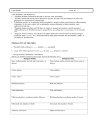 Notice of Child Custody Proceeding for Indian Child, Page 2