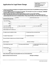 Form CIV-692 Child&#039;s Change of Name Packet - Alaska, Page 5