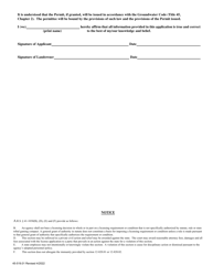 Form 45-519.01 Application for Permit to Withdraw Groundwater for Hydrologic Testing Purposes Within an Active Management Area (Ars 45-519.01) - Arizona, Page 3