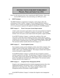 Form BMP AP-1 Phoenix, Pinal and Santa Cruz Amas - Application to Enroll in the Fourth Management Plan Agricultural Best Management Practices (Bmp) Program - Arizona, Page 12