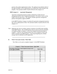 Form BMP AP-1 Phoenix, Pinal and Santa Cruz Amas - Application to Enroll in the Fourth Management Plan Agricultural Best Management Practices (Bmp) Program - Arizona, Page 13