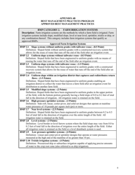 Form BMP AP-1 Phoenix, Pinal and Santa Cruz Amas - Application to Enroll in the Fourth Management Plan Agricultural Best Management Practices (Bmp) Program - Arizona, Page 7