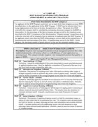 Form BMP AP-1 Phoenix, Pinal and Santa Cruz Amas - Application to Enroll in the Fourth Management Plan Agricultural Best Management Practices (Bmp) Program - Arizona, Page 8