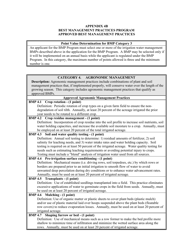Form BMP AP-1 Prescott and Tucson Ama - Application to Enroll in the Fourth Management Plan Agricultural Best Management Practices (Bmp) Program - Arizona, Page 11