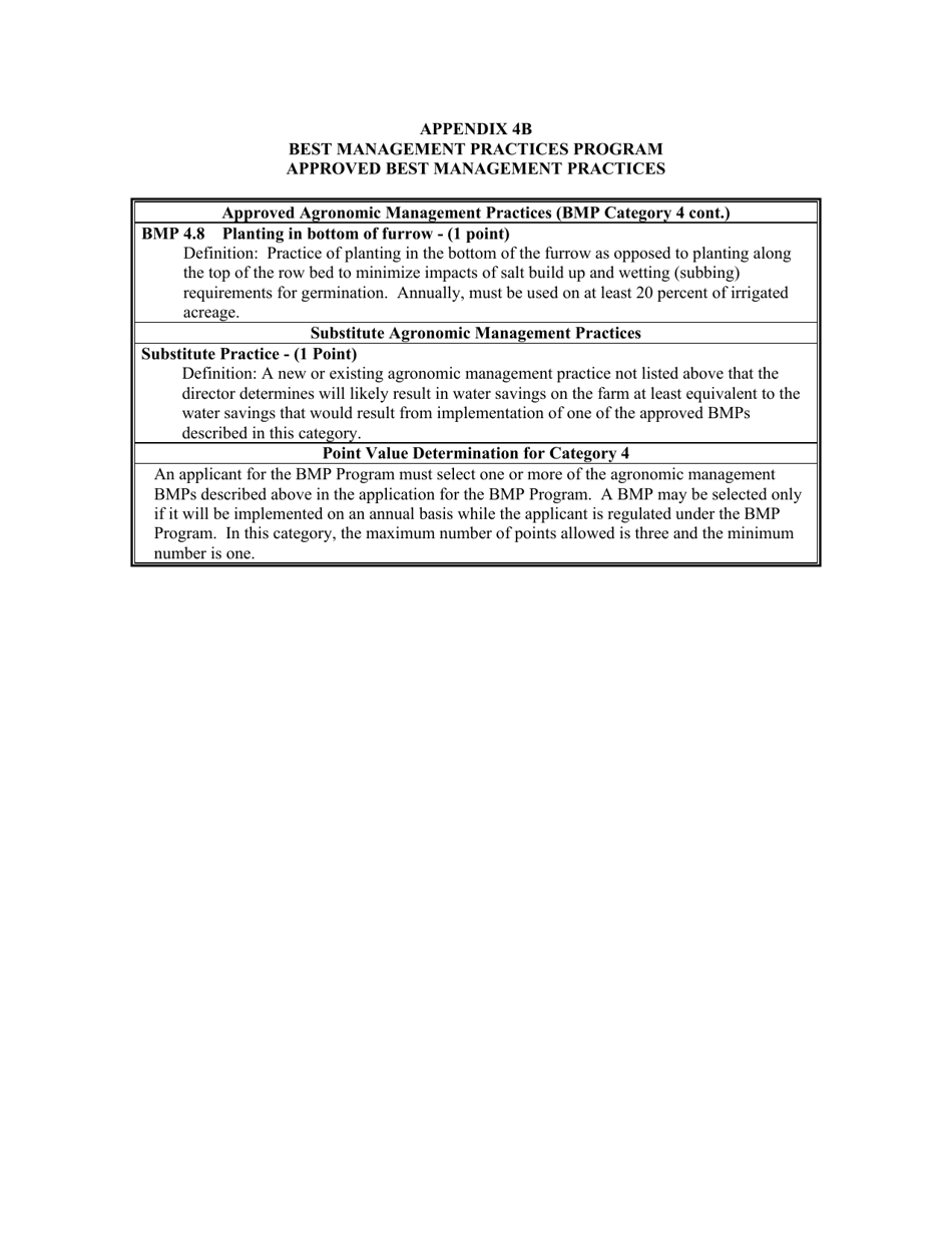 Form BMP AP-1 Prescott and Tucson Ama - Application to Enroll in the Fourth Management Plan Agricultural Best Management Practices (Bmp) Program - Arizona, Page 12