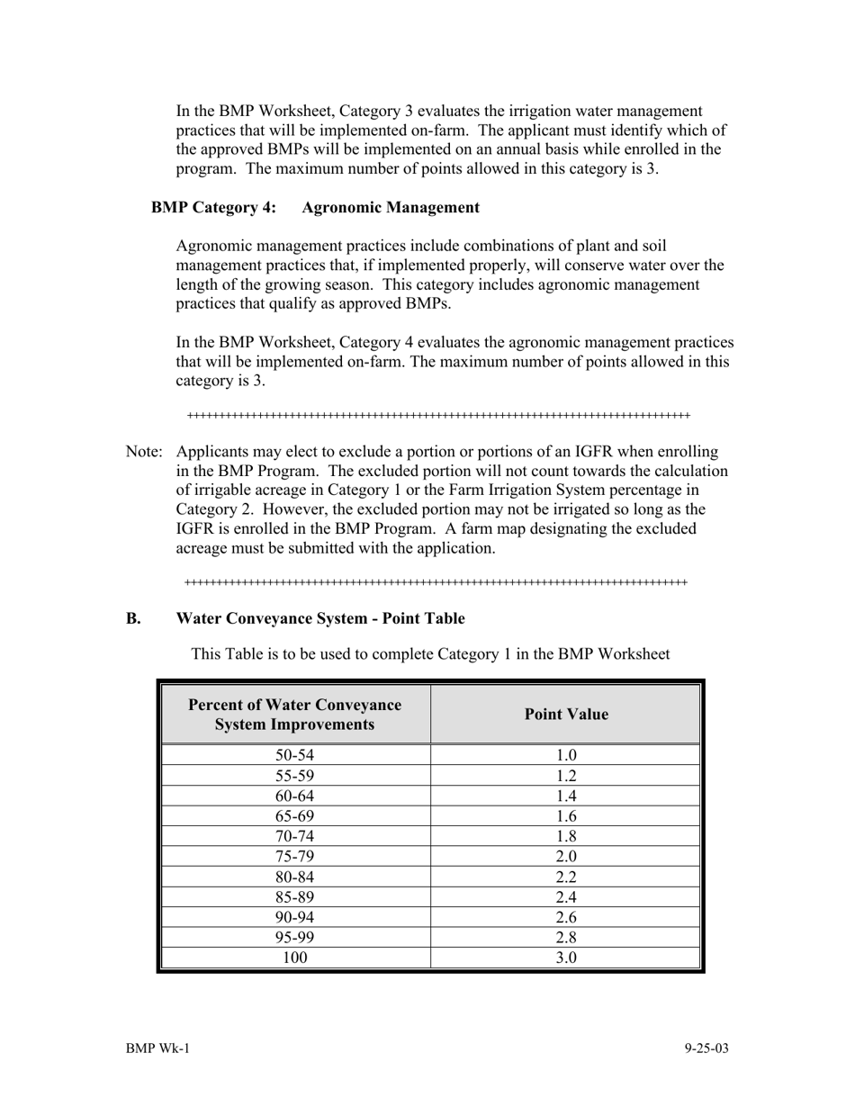 Form BMP AP-1 Prescott and Tucson Ama - Application to Enroll in the Fourth Management Plan Agricultural Best Management Practices (Bmp) Program - Arizona, Page 14