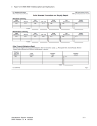 Form ONRR-4430 Solid Minerals Reporter Handbook, Page 11