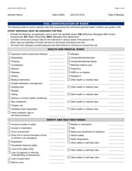 Form DDD-2121A Person-Centered Service Plan Supplement to the Individualized Family Service Plan - Arizona, Page 13