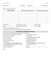 Form DDD-2121A Person-Centered Service Plan Supplement to the Individualized Family Service Plan - Arizona, Page 7