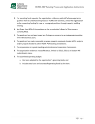 Home-Arp Funding Process and Application Instructions - Arizona, Page 6