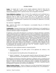 Application for Merger or Consolidation - Arkansas, Page 2