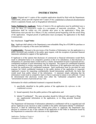 Application for Purchase of Assets or Assumption of Liabilities - Arkansas, Page 2