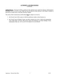Application to Relocate Main Office - Arkansas, Page 4