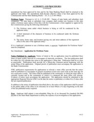 Application to Reorganize and Relocate Bank Charter - Arkansas, Page 3