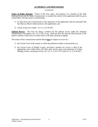 Application to Reorganize and Relocate Bank Charter - Arkansas, Page 4