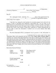 Application for Proposed Private State Trust Company - Arkansas, Page 19