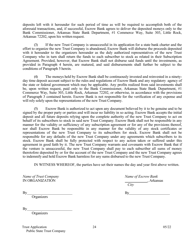 Application for Proposed State Trust Company - Arkansas, Page 24