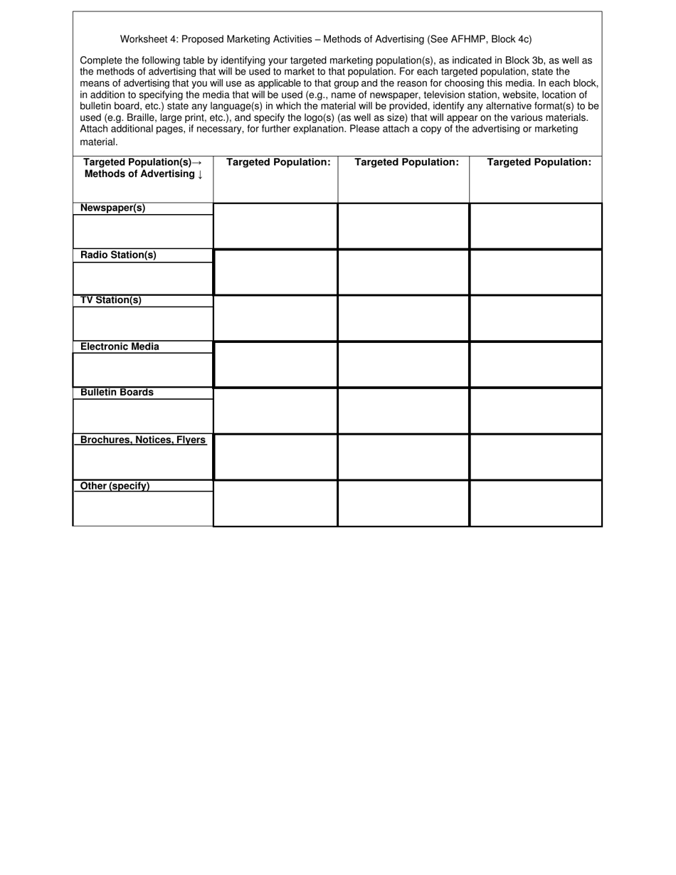 Download Instructions for Form HUD935.2A Affirmative Fair Housing