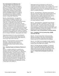 Instructions for Form HUD-935.2A Affirmative Fair Housing Marketing Plan (Afhmp) - Multifamily Housing - California, Page 7