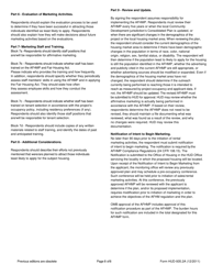 Instructions for Form HUD-935.2A Affirmative Fair Housing Marketing Plan (Afhmp) - Multifamily Housing - California, Page 8