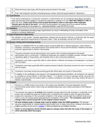 Appendix 7-2 Pre-construction Conference Checklist/Minutes - Community Development Block Grant Program - California, Page 5