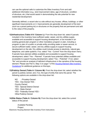 Instructions for Electronic Housing Element Sites Inventory Form - California, Page 4