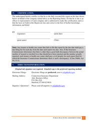 Public Health Fee Assessment Request - Connecticut, Page 2