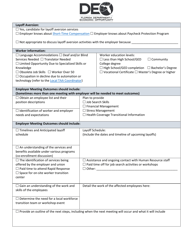 Rapid Response - Employer Research &amp; Initial Contact Form - Florida, Page 5