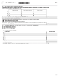 Form 41 Schedule FC Fiduciary Credits - Alabama, Page 4