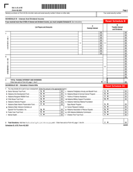 Form 40 Schedule A, B, DC - Alabama, Page 2