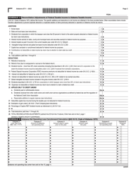 Form ET-1 Financial Institution Excise Tax Return - Alabama, Page 2