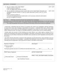 Form FDACS-16014 Application for Class &quot;di&quot; Security Officer Instructor License and Class &quot;ri&quot; Recovery Agent Instructor License - Florida, Page 11