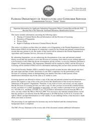 Form FDACS-16020 Application for Class &quot;k&quot; Firearms Instructor License - Florida, Page 13