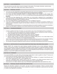 Form FDACS-16020 Application for Class &quot;k&quot; Firearms Instructor License - Florida, Page 4