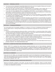 Form FDACS-16007 Application for Class &quot;d&quot; Security Officer License - Florida, Page 4