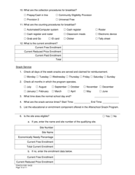 Form FDACS-01951 School Nutrition Programs Application - Florida, Page 10
