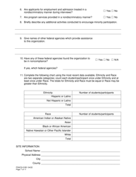 Form FDACS-01951 School Nutrition Programs Application - Florida, Page 7