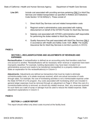 Instructions for Form DHCS3076 Medi-Cal Program Cost Report - Intermediate Care Facility for the Developmentally Disabled - California, Page 7