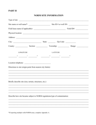 Notification of a Norm Facility Form Regarding General Licensure - Arkansas, Page 2