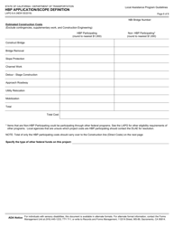 Form LAPG6-A Hbp Application/Scope Definition - California, Page 6