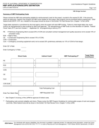Form LAPG6-A Hbp Application/Scope Definition - California, Page 7