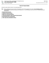 Form LAPG25-U Active Transportation Program Application Form - California, Page 7